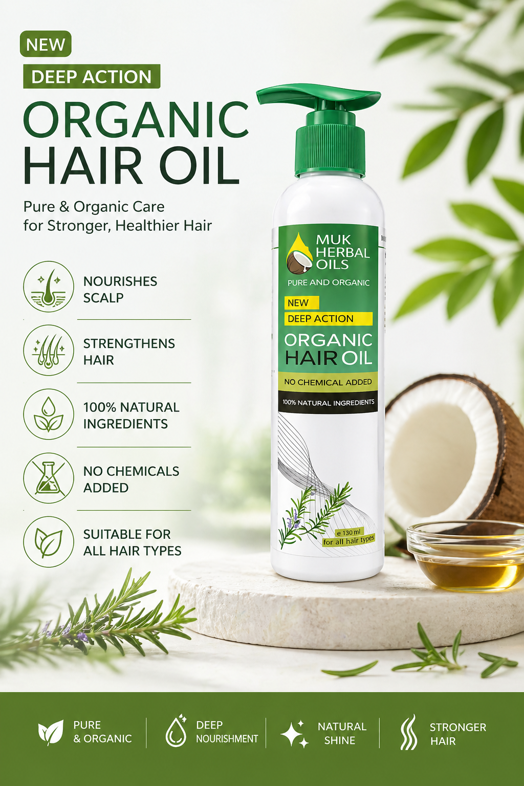 Organic Hair Oil